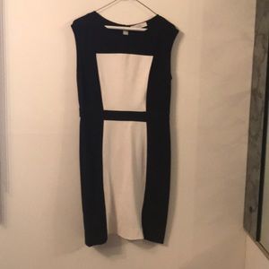 Black and white dress